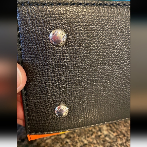 NWT Karl Lagerfeld Maybelle Satchel Multi Color - Picture 5 of 9